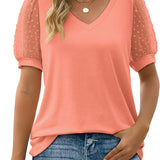 Lara | Top elegante con cuello en V
