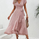 Madick™ Vestido con estampado de flores para primavera/verano