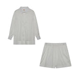 Maud | Conjunto elegante de camisa y pantalones cortos