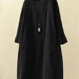 Amelia - Elegante vestido de otoño