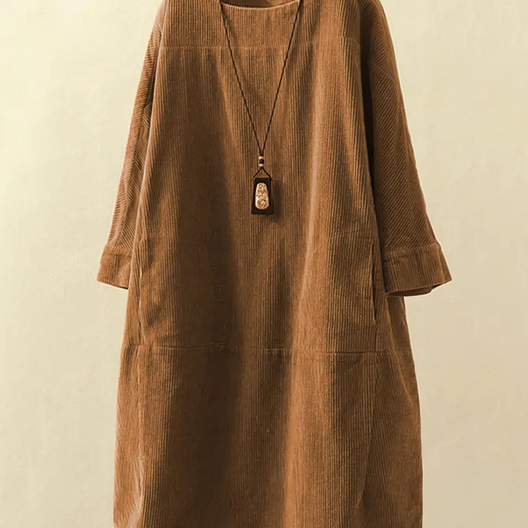 Amelia - Elegante vestido de otoño