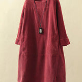 Amelia - Elegante vestido de otoño