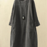 Amelia - Elegante vestido de otoño