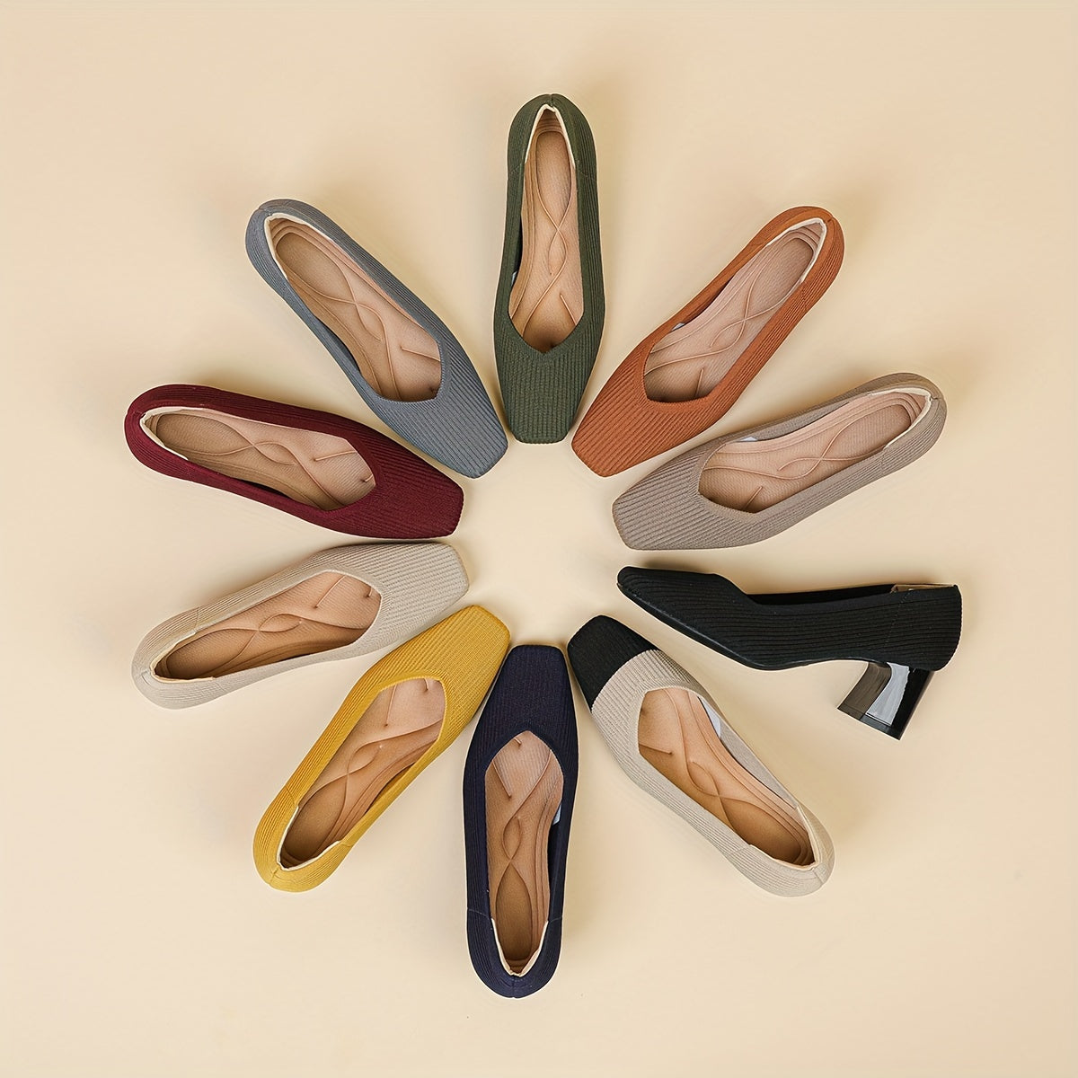 Marie™ – Zapatos de tacón cómodos con plataforma estable para una sujeción sin dolor