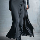 Naiara ❘ Vestido maxi con nudo lateral para Mujer
