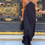 SIENNA | Elegante vestido sin espalda con cuello cruzado de moda