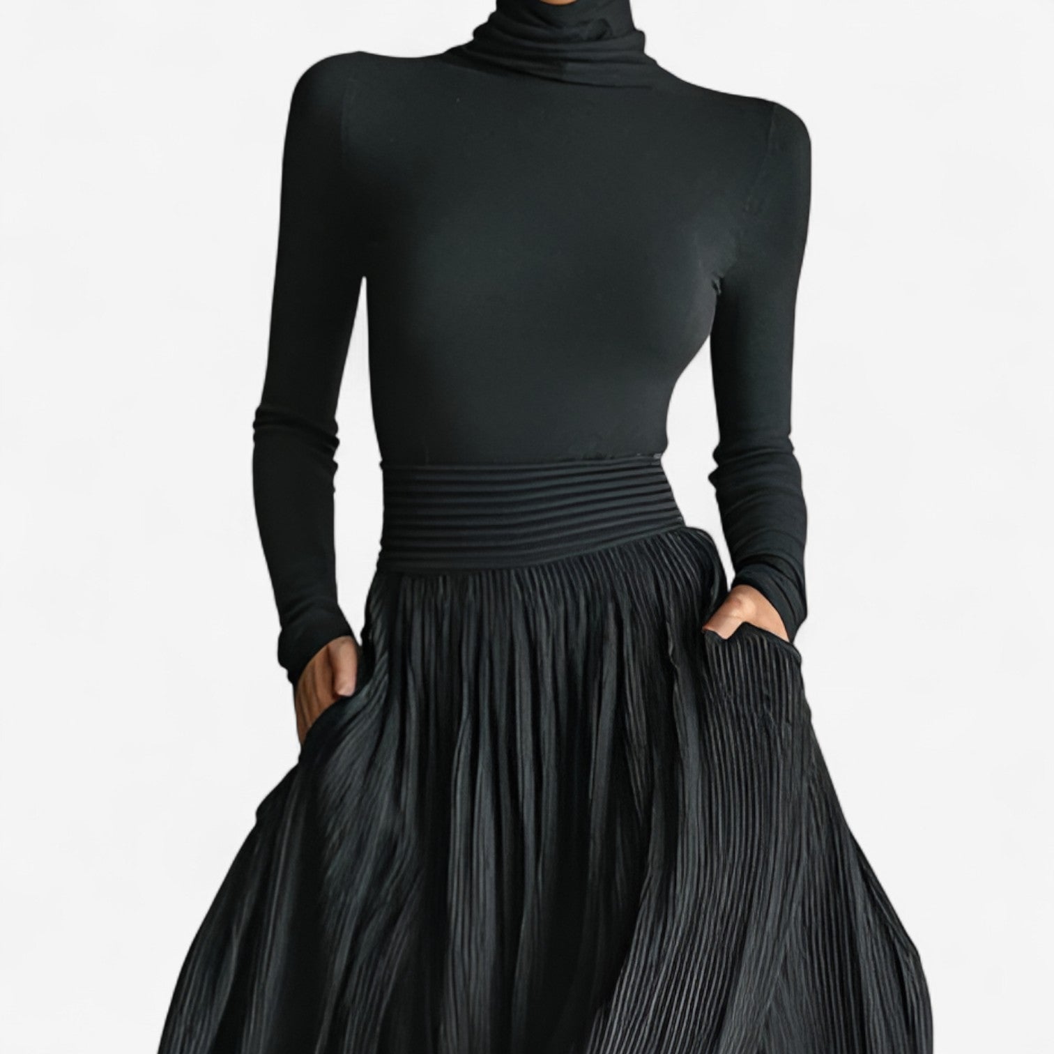 Aline™ Maxi cintura alta