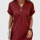 Massie | Vestido Corto Elegante estilo Draped