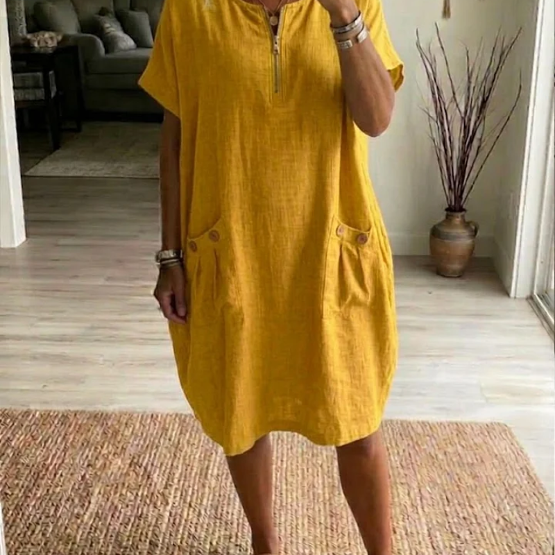 Tessa – Vestido con cremallera para Mujer