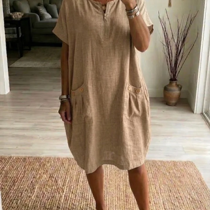 Tessa – Vestido con cremallera para Mujer