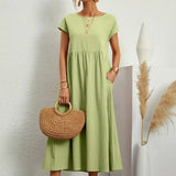 Eliza™ Vestido casual de verano con bolsillos