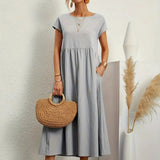 Eliza™ Vestido casual de verano con bolsillos