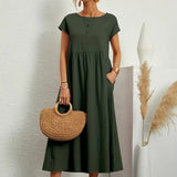 Eliza™ Vestido casual de verano con bolsillos