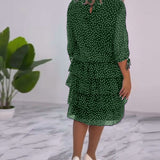 Auterelle | Vestido de Mujer elegante con lunares
