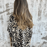 Elvéra | Top casual con estampado de leopardo para mujer