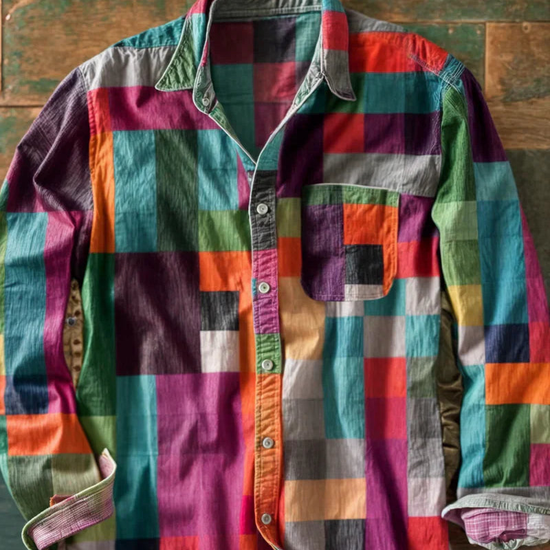 Lenoir™ | Camisa elegante con bolsillo práctico