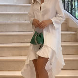 Vestido Aline™ Elegante con Plisados
