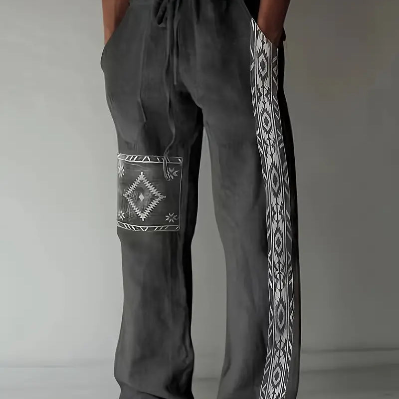 Hendrik™ | Pantalones étnicos de corte cómodo
