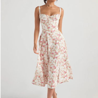 Natalia ™ vestido midi elegante