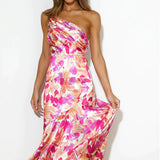 Diane | Vestido de satén floral