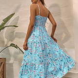 Chloé | Maxi vestido de flores de verano