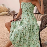 Chloé | Maxi vestido de flores de verano