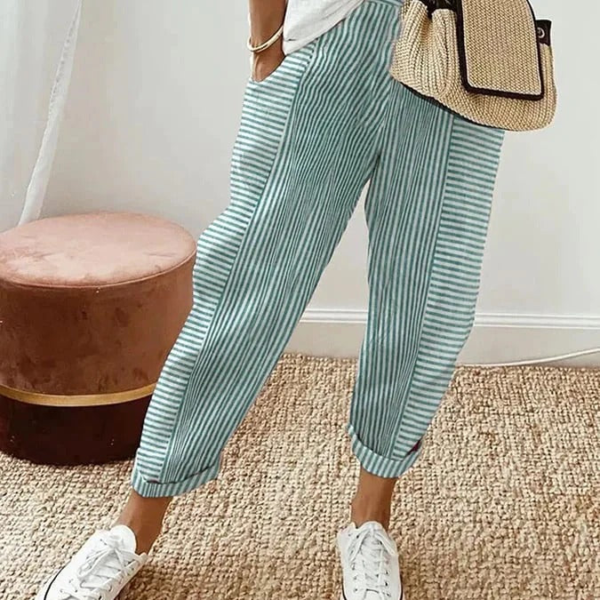Lore - Pantalones a rayas