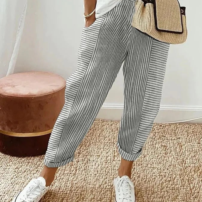 Lore - Pantalones a rayas