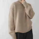 Sophia - Jersey de cachemira de cuello alto