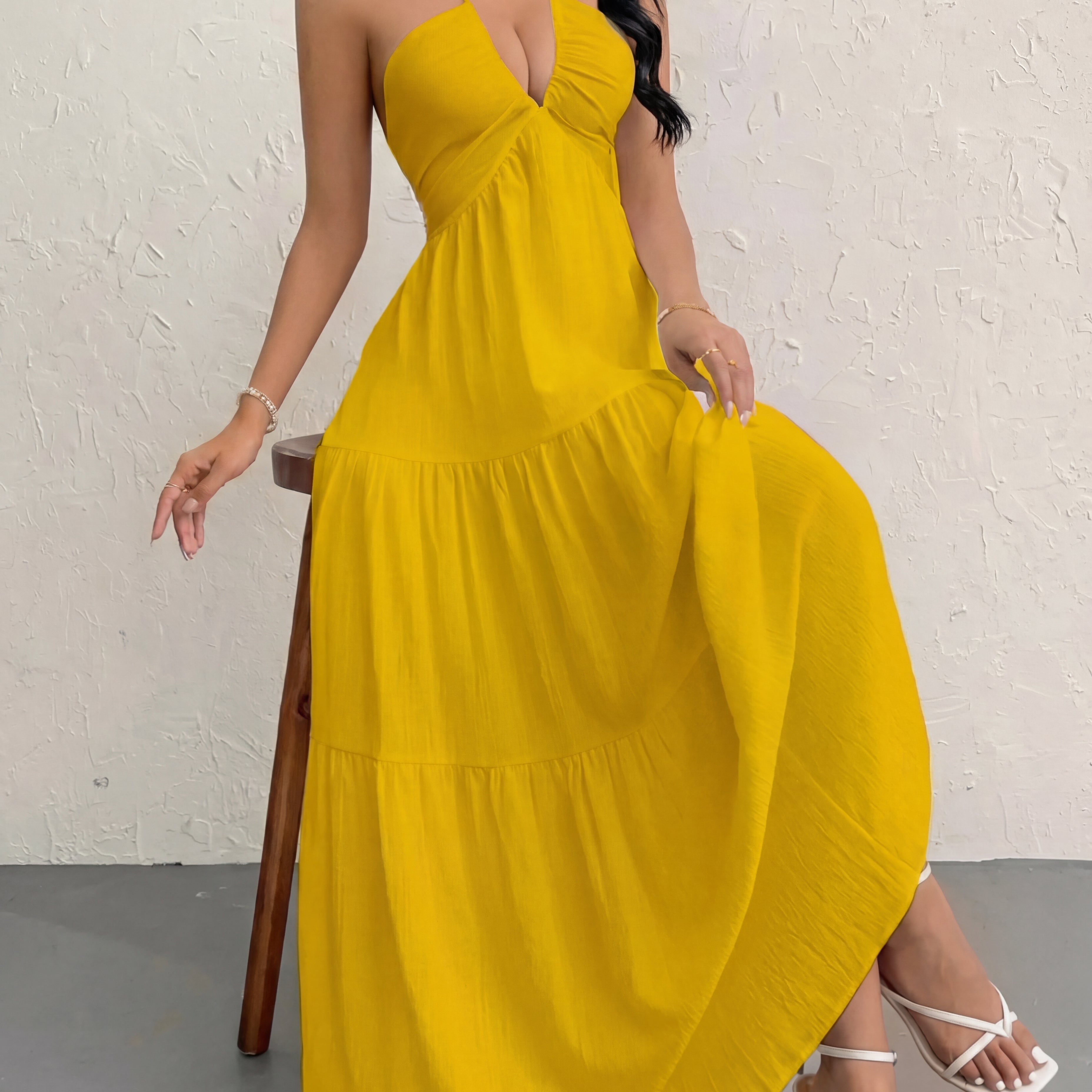 Alba - Vestido Verano Esencial para Mujer