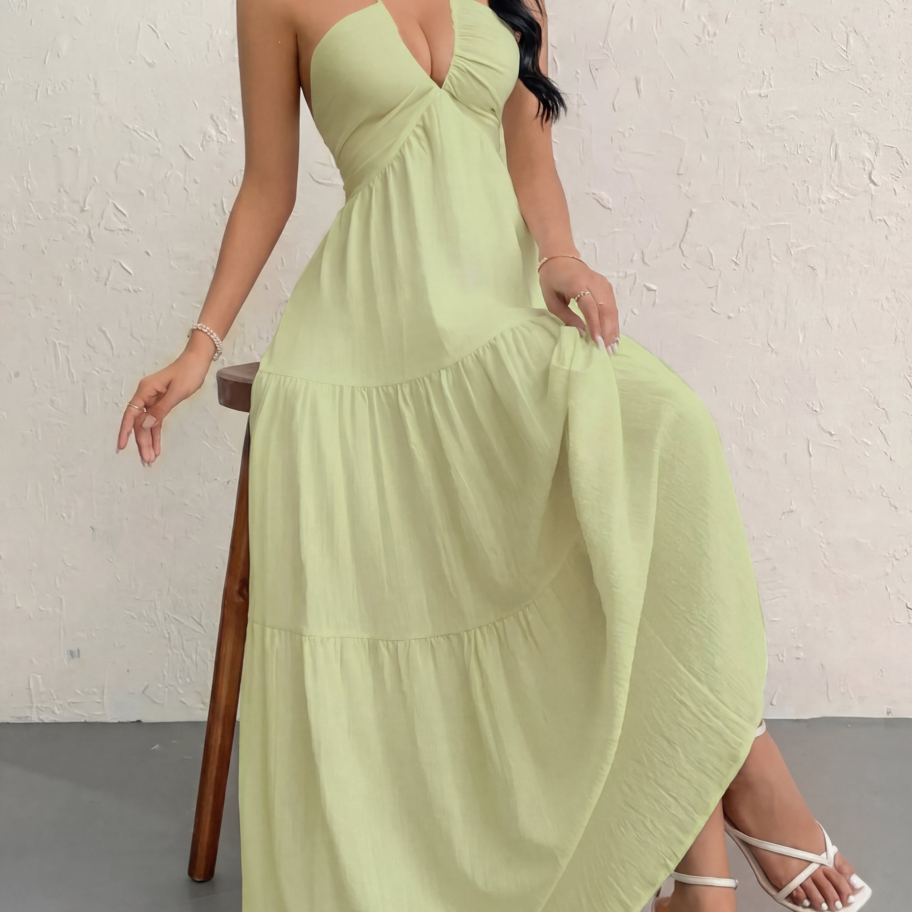 Alba - Vestido Verano Esencial para Mujer