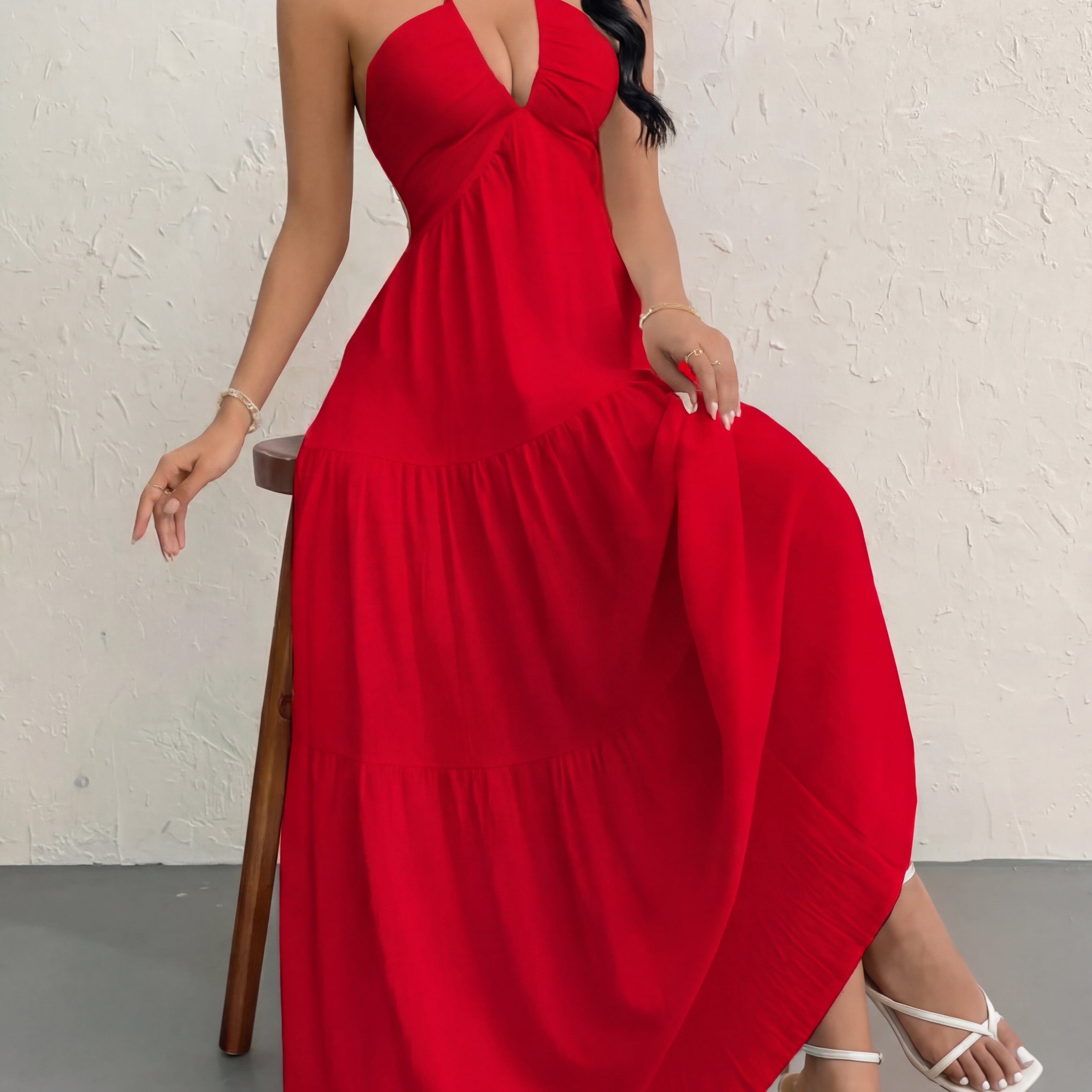 Alba - Vestido Verano Esencial para Mujer