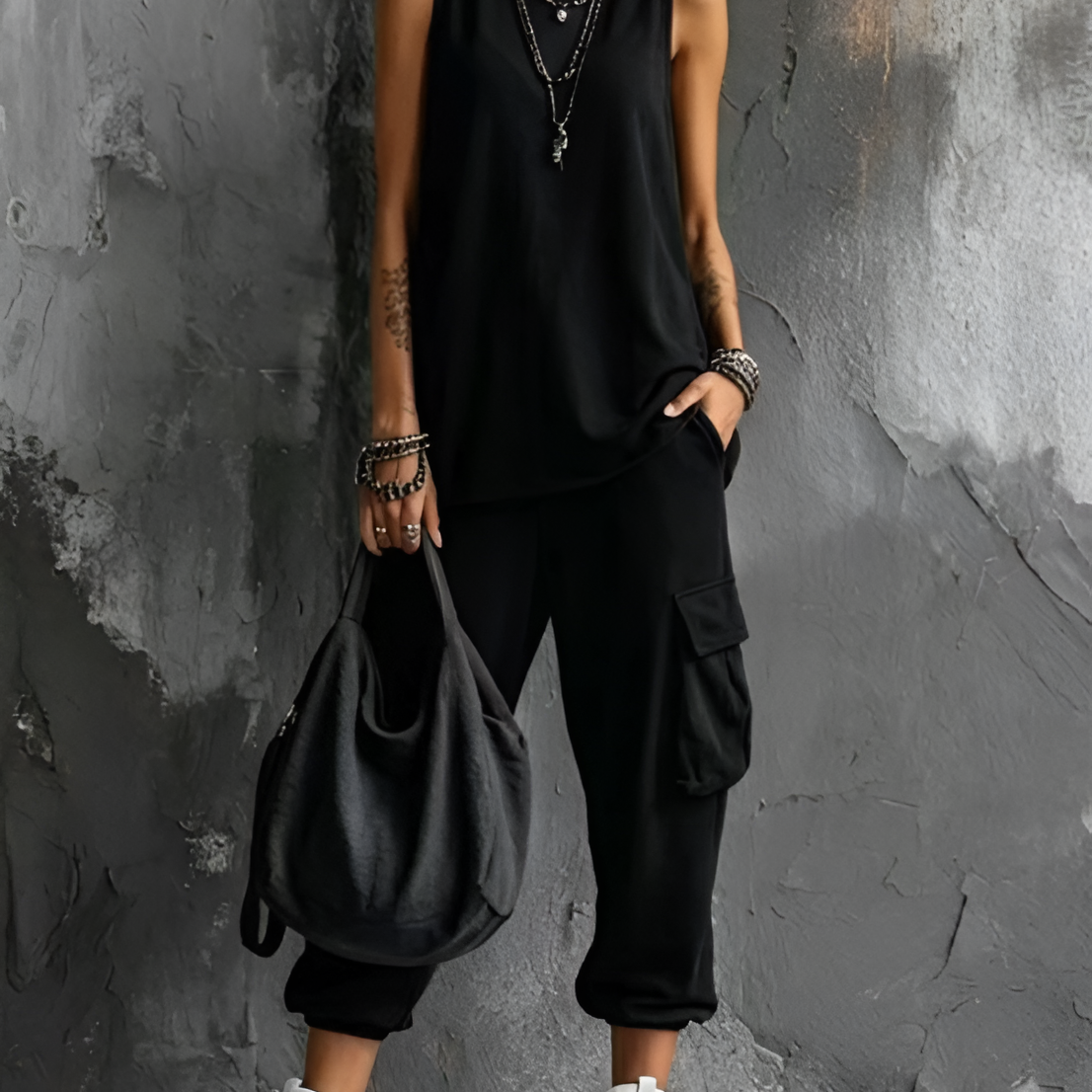 Noemi | Conjunto casual de comodidad urbana para mujer