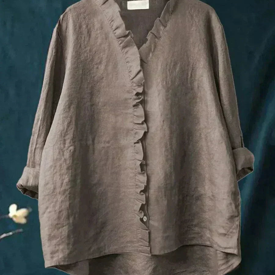 Eline | Blusa de Verano Elegante Linne para Mujer