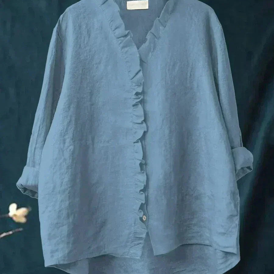 Eline | Blusa de Verano Elegante Linne para Mujer