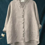 Eline | Blusa de Verano Elegante Linne para Mujer