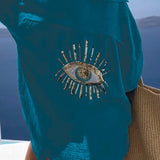 Violet™ Camisa Oversize de Algodón Horus