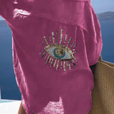 Violet™ Camisa Oversize de Algodón Horus