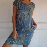 Annelin™ | Vestido cómodo con cuello redondo