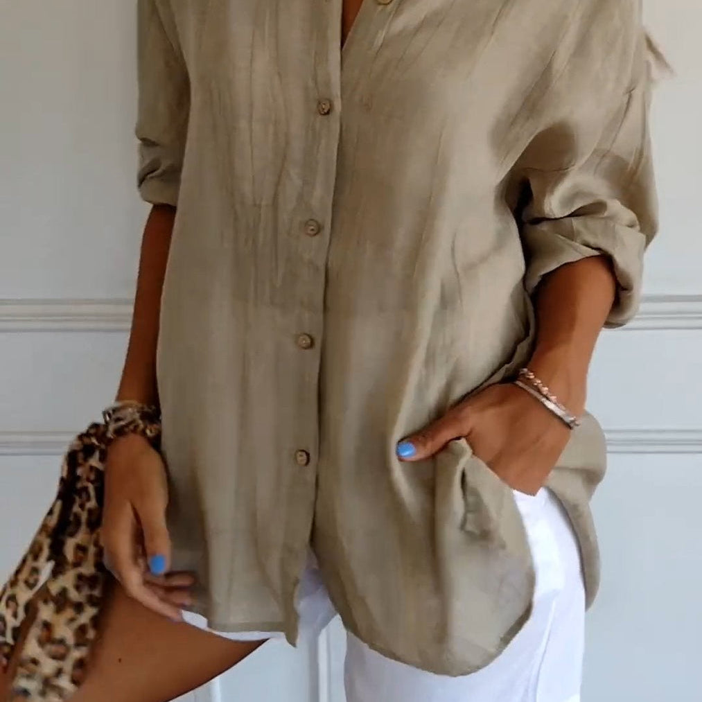 Zoe™ ELEGANTE Y CÓMODA CAMISA VALENCE