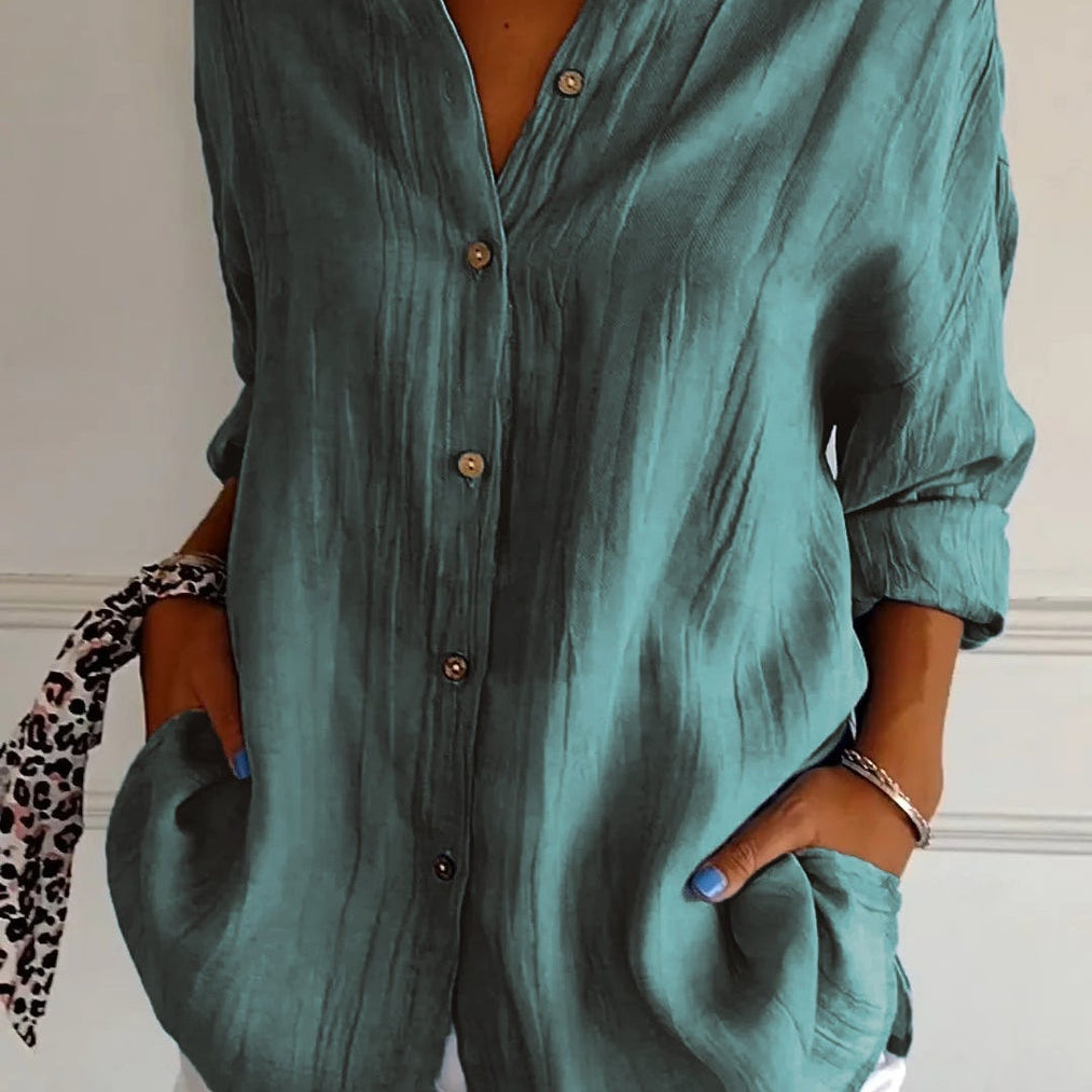 Zoe™ ELEGANTE Y CÓMODA CAMISA VALENCE
