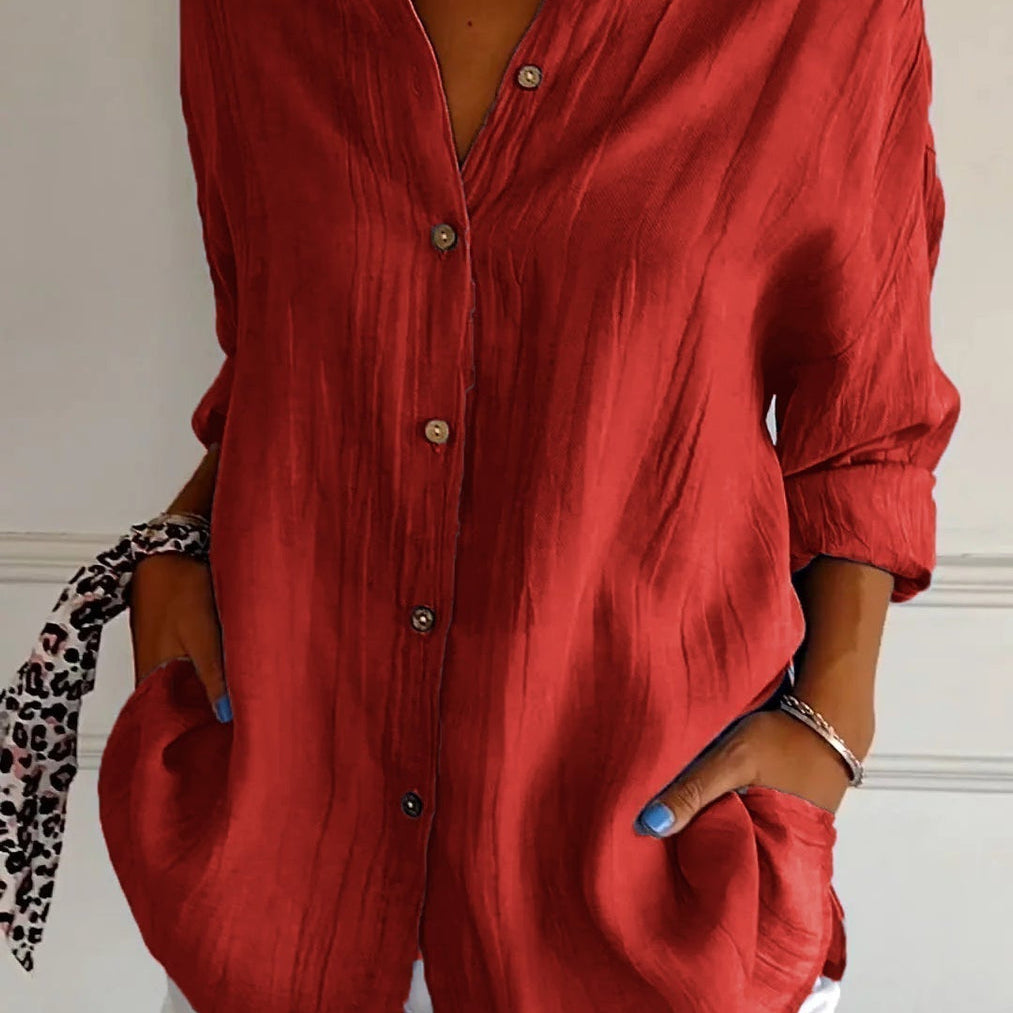 Zoe™ ELEGANTE Y CÓMODA CAMISA VALENCE