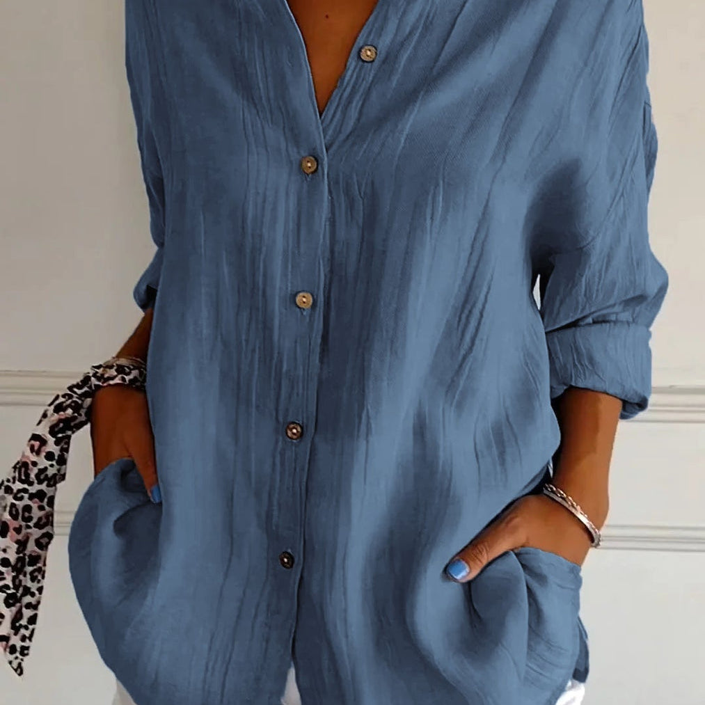 Zoe™ ELEGANTE Y CÓMODA CAMISA VALENCE