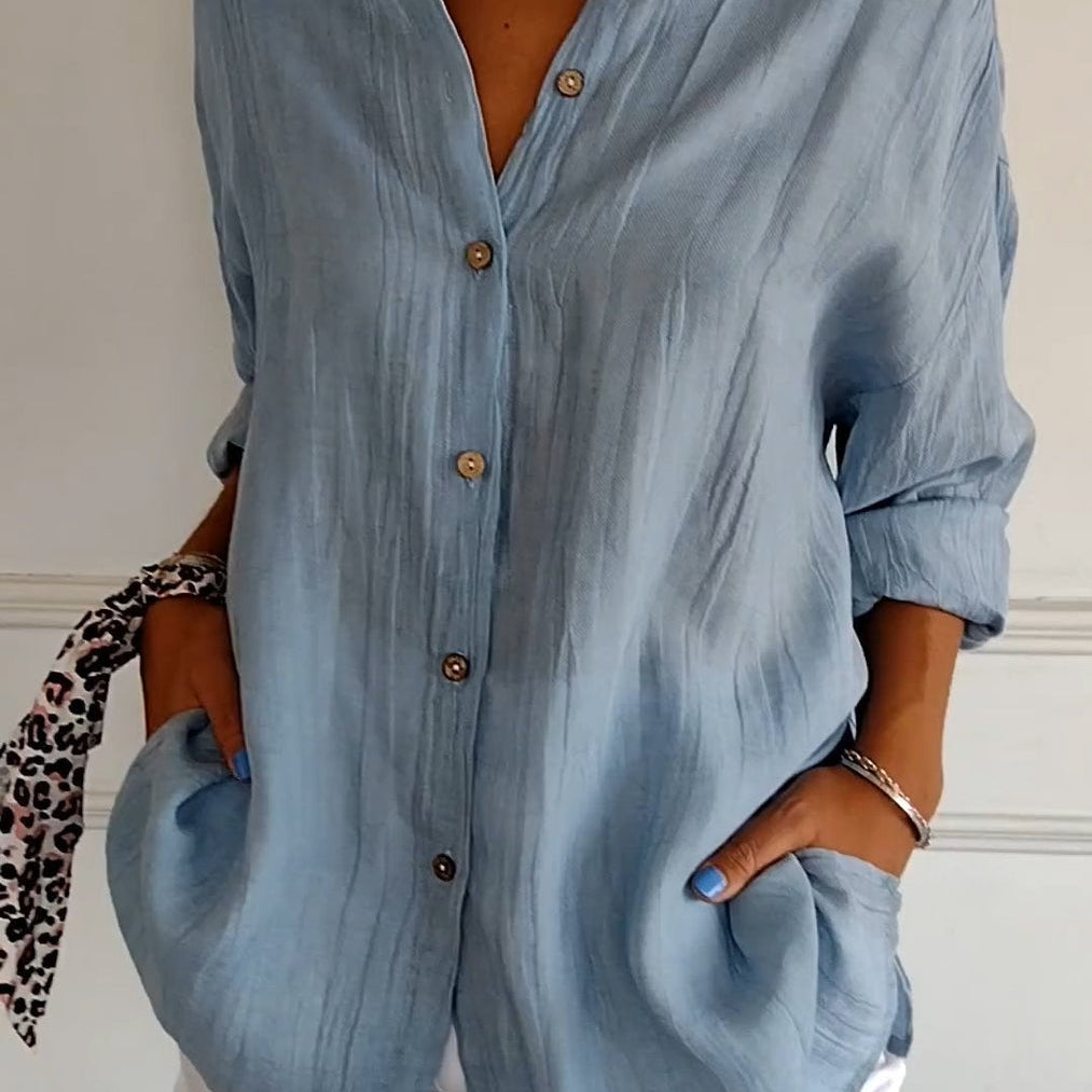 Zoe™ ELEGANTE Y CÓMODA CAMISA VALENCE