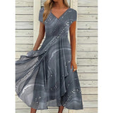 Naomi | Vestido midi con cuello en V