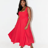Amelia™ | Vestido midi fluido y atemporal