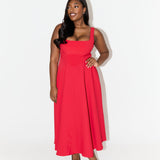Amelia™ | Vestido midi fluido y atemporal