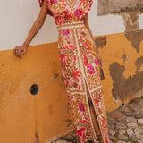 Olivia™ | Vestido largo colorido