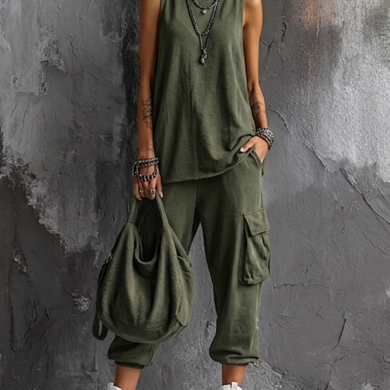 Noemi | Conjunto casual de comodidad urbana para mujer