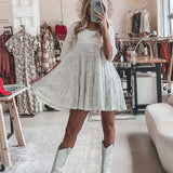 Vestido Antonella™ Glamuroso de Lentejuelas